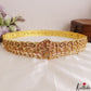 Stunning Antique Nagas Lakshmi Peacock Motifs Hip Belt With Pearl Bead Drops V391