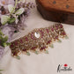 Stunning Lord Balaji Motifs Polki CZ Victorian Choker And Haaram Set NC3080