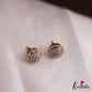 Sparkling Multi Layered Crystal & Pearl Haaram With Floral Accents LH2127 (Available In 7 Colors)