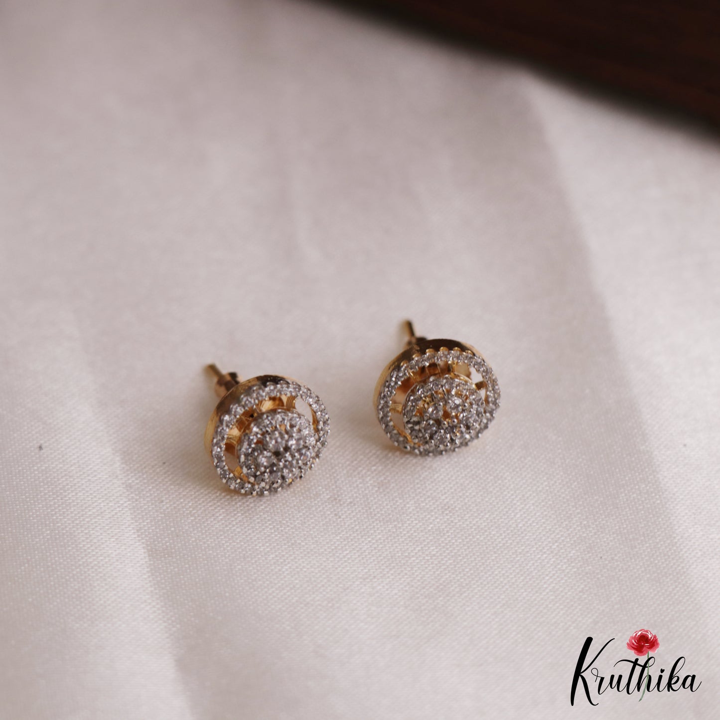 Sparkling Multi Layered Crystal & Pearl Haaram With Floral Accents LH2127 (Available In 7 Colors)