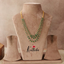 Trendy Crystal Mala Set NC1667 ( Available in 3 colours)