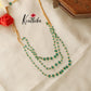 Simple Crystal beads Mala Set LH661