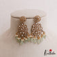 Stunning Lord Balaji Motifs Polki CZ Victorian Choker And Haaram Set NC3080