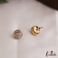 Sparkling Multi Layered Crystal & Pearl Haaram With Floral Accents LH2127 (Available In 7 Colors)