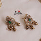Trendy Victorian Peacock Hasli Emerald Necklace NC2023 (Available in 2 Colours Beads)