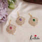Simple CZ Sparkling Maang Tikka With Pearl Drop MT320 (Available In 3 Colors)