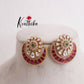 Pre order Premium Jadau chandbali Studs E769