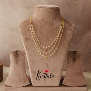 Elegant pearls maala set LH700