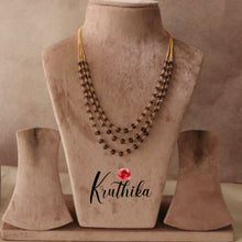 Trendy Crystal Mala Set NC1667 ( Available in 3 colours)