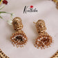 Beautiful Temple Lakshmi Jadau Floral Jalebi style Necklace NC2052