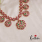 Traditional Coin Peacock Floral Motifs Jadau Necklace NC2601