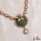 Classic Floral Motifs Polki CZ Victorian Necklace NC3190 (Available In 4 Colors)