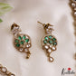 Classic Floral Motifs Polki CZ Victorian Necklace NC3190 (Available In 4 Colors)