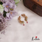 Elegant Floral Motifs AD Earcuff E922 (Available In 3 Colors)
