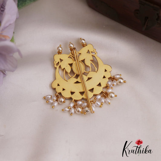 Elegant Kemp Jada Billa With Pearl Drops J351