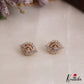 Classic Multi Layered Crystal & Pearl Haaram With Floral Accents LH2128 (Available In 8 Colors)
