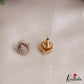 Elegant Multi Layered Crystal & Pearl Haaram With Floral Accents LH2130 (Available In 6 Colors)