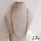 Classic Multi Layered Crystal & Pearl Haaram With Floral Accents LH2128 (Available In 8 Colors)