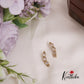 Simple Dainty AD Stones  Ear climbers / Ear cuffs E720