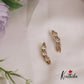Simple Dainty AD Stones  Ear climbers / Ear cuffs E720