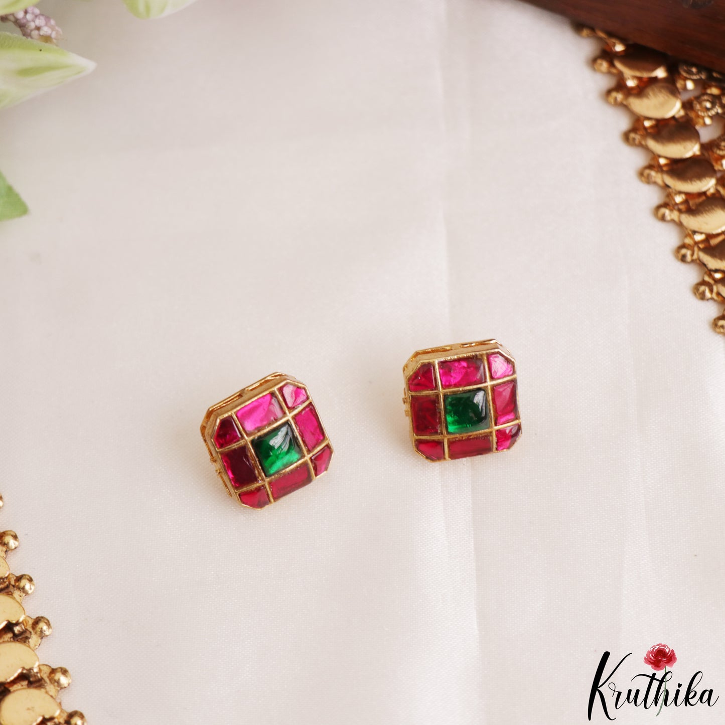 Premium Antique Lakshmi Kasu Jadau Haaram With Peacock Puligoru Pendant LH2214