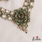 Stunning Rose Blossom Polki Victorian Necklace NC3057 (Available In 2 Colors)