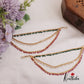 Trendy Pearl Beaded Multi Strand Earchain EC195 (Available In 2 Colors)