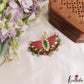 Stunning Peacock Motifs Jadau Pendant With Pearl Bead Drops PS306 (Available In 3 Colors)