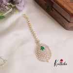 Trendy CZ Sparkling Maang Tikka MT285 (Available in 3 Colours)