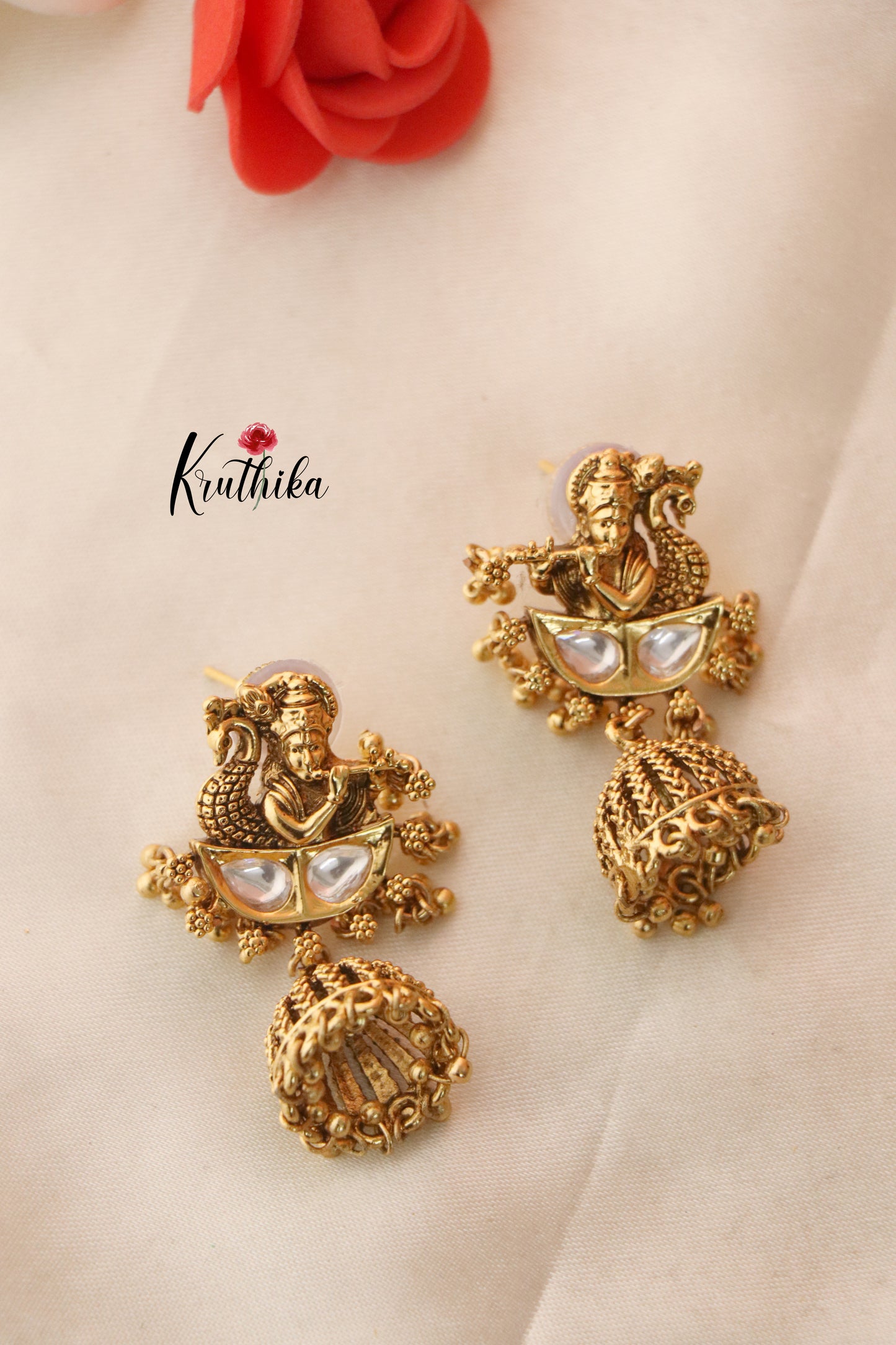 Beautiful Beads Krishna Haaram LH648