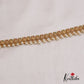 Coin Lakshmi Motifs Hip Chain With Pearl Drops V332