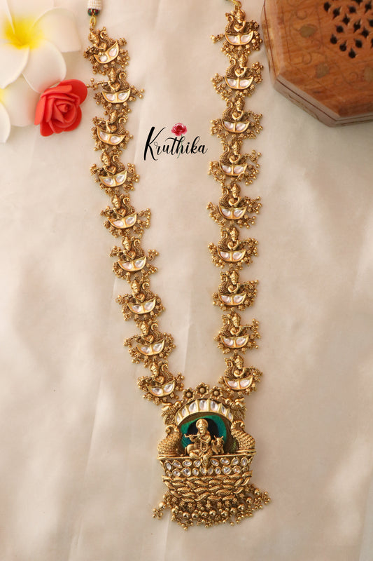 Beautiful Beads Krishna Haaram LH648