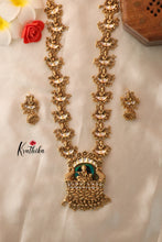 Beautiful Golden Beads Krishna Haaram LH648