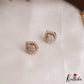 Elegant Multi Layered Crystal & Pearl Haaram With Floral Accents LH2130 (Available In 6 Colors)