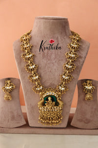 Beautiful Golden Beads Krishna Haaram LH648