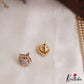 Elegant Multi Layered Crystal & Pearl Haaram With Floral Accents LH2130 (Available In 6 Colors)