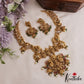 Gorgeous Antique  Nagas Lakshmi Peacock Motifs Temple Necklace NC3059 (Available In 2 Colors)