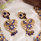 Stunning Peacock Floral Motifs Jadau Necklace With Pearl Bead Drops NC3191 (Available In 3 Colors)