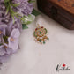 Classic Peacock Motifs Jadau Jada Billa With Green Bead Drops J339 (Available In 2 Colors)