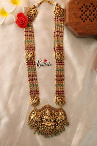 Elegant Lakshmi Beads Haaram Multi LH646