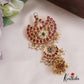 Stunning Floral Motifs Jhumka Jadau Jada Billa J342