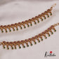 Beautiful Kemp Peacock Motifs Earchains EC196