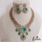 Gorgeous Geometric Motifs AD Victorian Necklace NC3062