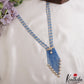 Royal Beaded Layered Necklace with Pearl Drops LH2224