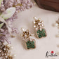Stunning Floral Motifs CZ Victorian Necklace NC3065 (Available In 3 Colors)