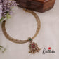 Pretty AD Victorian Jadau Hasli Necklace with Beads Drops NC2344 (Available in 2 Colours)