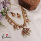 Premium Kemp Peacock Floral Guttapusalu Necklace NC2427