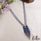 Royal Beaded Layered Necklace with Pearl Drops LH2224
