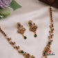 Simple Antique Floral Motifs AD Necklace NC2702