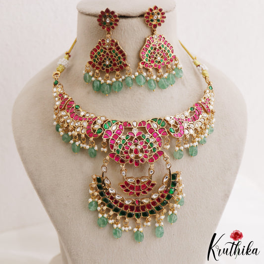 Royal Jadau Necklace NC3329 ( Available in 2 Variants)